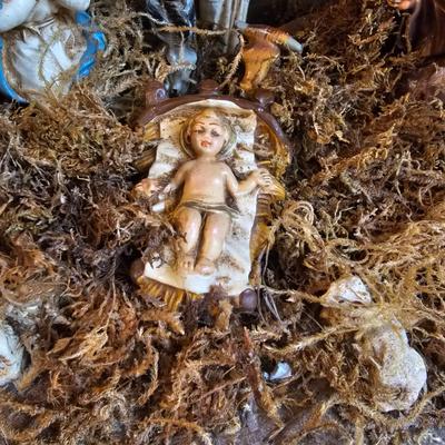 Italian Made Nativity Set   (BR2-JS)