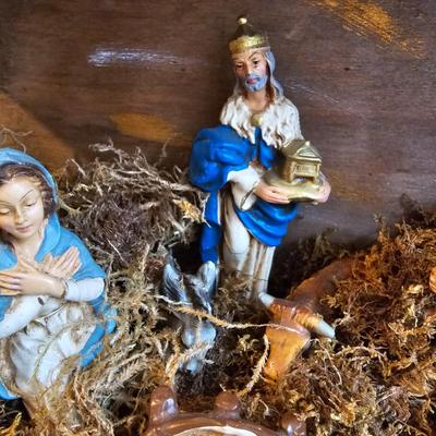 Italian Made Nativity Set   (BR2-JS)