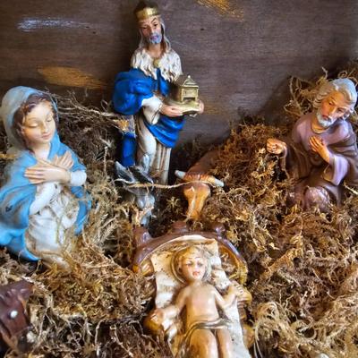 Italian Made Nativity Set   (BR2-JS)