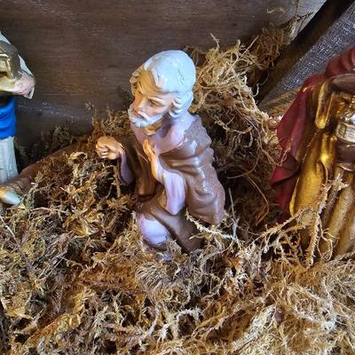 Italian Made Nativity Set   (BR2-JS)