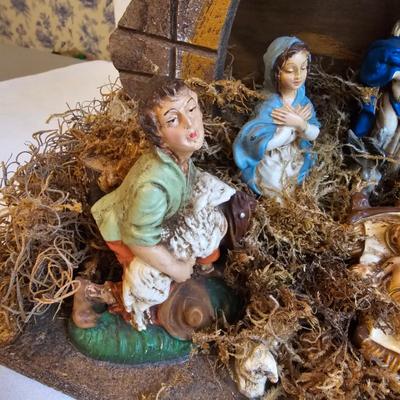Italian Made Nativity Set   (BR2-JS)