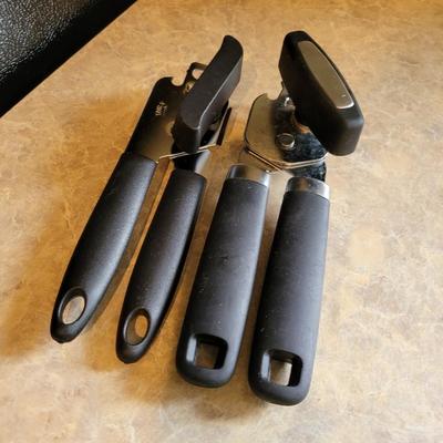 Lot of 2 left handed can openers
