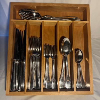 Christofle Acier Flatware & Bartelt Organizer (K-RG)