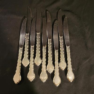 Oneida Community Flatware and a White Crock (G-DW)