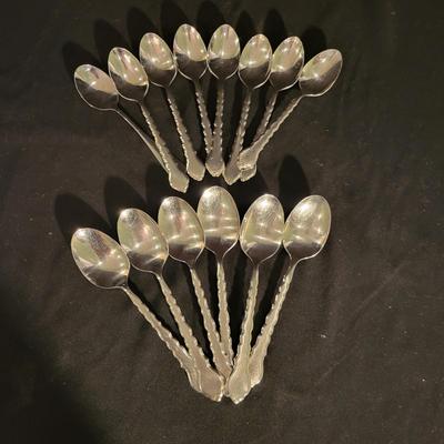 Oneida Community Flatware and a White Crock (G-DW)