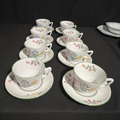 Spode Eight Person â€˜Summer Palaceâ€™ Oven To Tableware Set (K-RG)