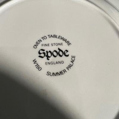 Spode Eight Person â€˜Summer Palaceâ€™ Oven To Tableware Set (K-RG)