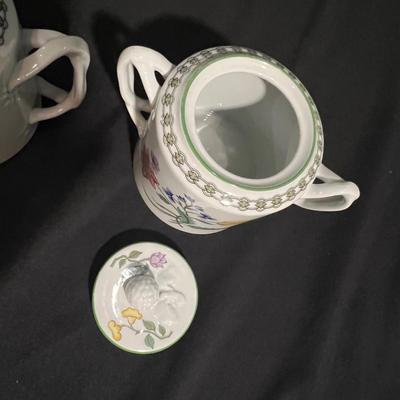 Spode Eight Person â€˜Summer Palaceâ€™ Oven To Tableware Set (K-RG)