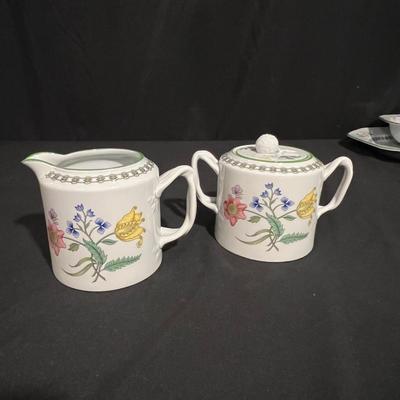 Spode Eight Person â€˜Summer Palaceâ€™ Oven To Tableware Set (K-RG)