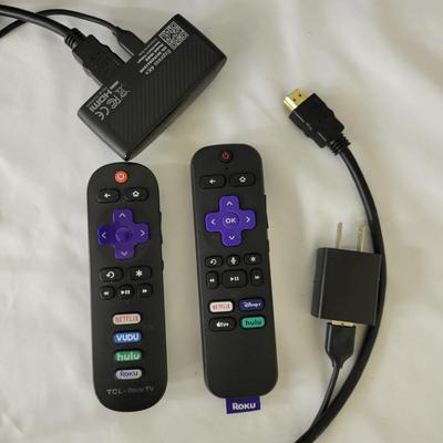 Samsung 32" TV, Roku, and Wall Mount (G-DW)