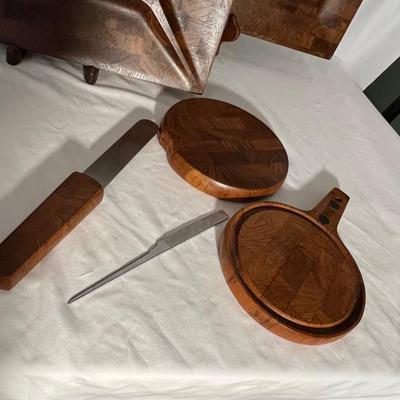 Digsmed Denmark MCM Style Trayâ€™s & Chopping Boards Plus Dansk (K-RG)
