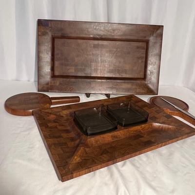 Digsmed Denmark MCM Style Trayâ€™s & Chopping Boards Plus Dansk (K-RG)