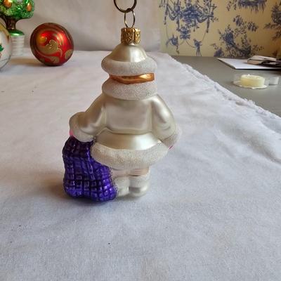 Decorative Blown Glass Ornaments by Christopher Radko & Others  (BR2-JS)
