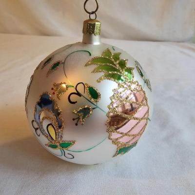 Decorative Blown Glass Ornaments by Christopher Radko & Others  (BR2-JS)