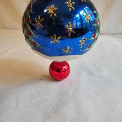 Decorative Blown Glass Ornaments by Christopher Radko & Others  (BR2-JS)