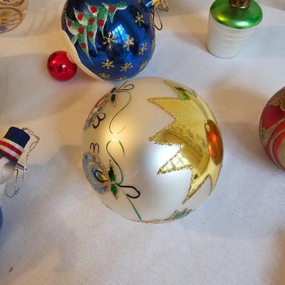 Decorative Blown Glass Ornaments by Christopher Radko & Others  (BR2-JS)