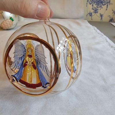 Decorative Blown Glass Ornaments by Christopher Radko & Others  (BR2-JS)