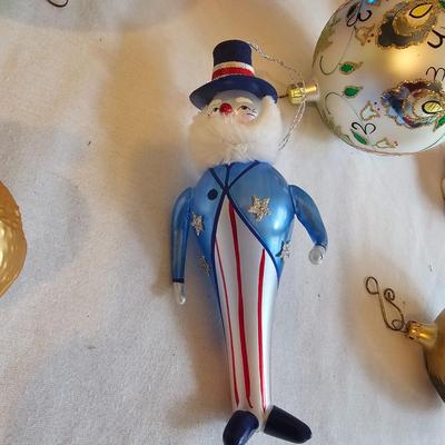 Decorative Blown Glass Ornaments by Christopher Radko & Others  (BR2-JS)