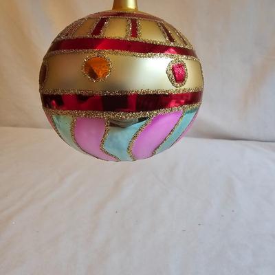 Decorative Blown Glass Ornaments by Christopher Radko & Others  (BR2-JS)