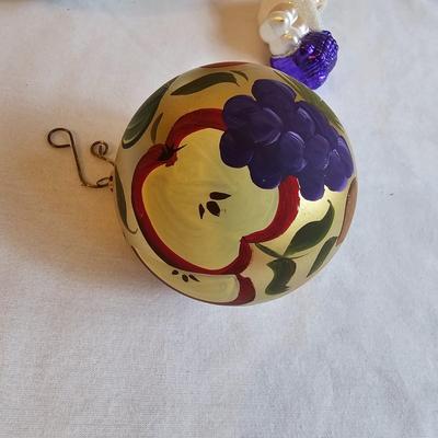 Decorative Blown Glass Ornaments by Christopher Radko & Others  (BR2-JS)