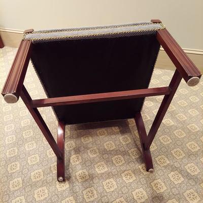 Upholstered Armchair w/ Nail Head Trim (PB-BBL)