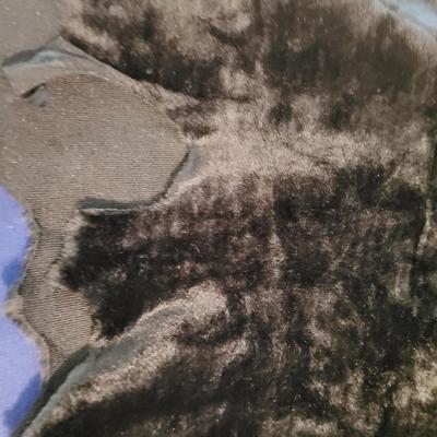 Black Faux Fur