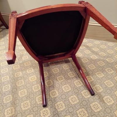 Georgian Furnishing Co. Hepplewhite Carved Back Armchair (PB-BBL)
