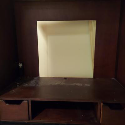 Eastern Asian Style Solid Wood TV Cabinet Armoire (PB-BBL)