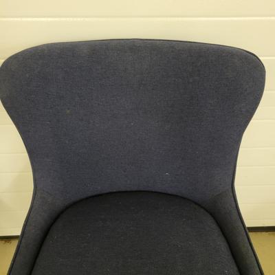 Round Table and Four Fabric Chairs (G-DW)