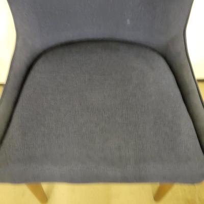 Round Table and Four Fabric Chairs (G-DW)