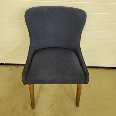 Round Table and Four Fabric Chairs (G-DW)