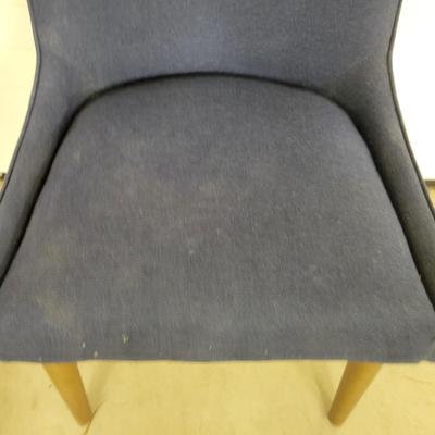 Round Table and Four Fabric Chairs (G-DW)