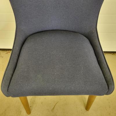 Round Table and Four Fabric Chairs (G-DW)