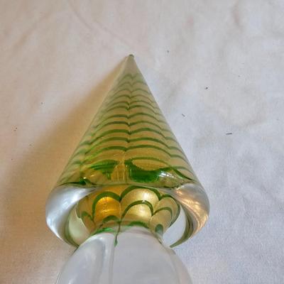 Wood & Glass Christmas Trees (BR2-JS)