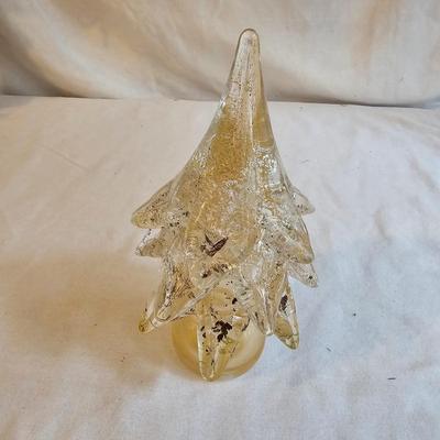 Wood & Glass Christmas Trees (BR2-JS)