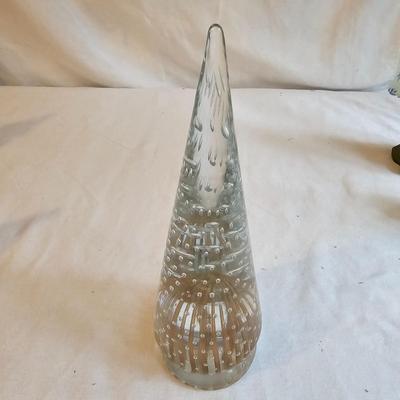 Wood & Glass Christmas Trees (BR2-JS)