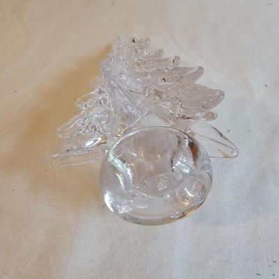 Wood & Glass Christmas Trees (BR2-JS)