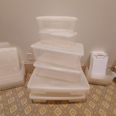Tamor Clear Plastic Storage Bins (PB-BBL)