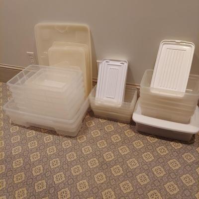 Tamor Clear Plastic Storage Bins (PB-BBL)