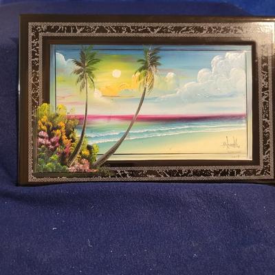Ceramic Hand Painted Tile