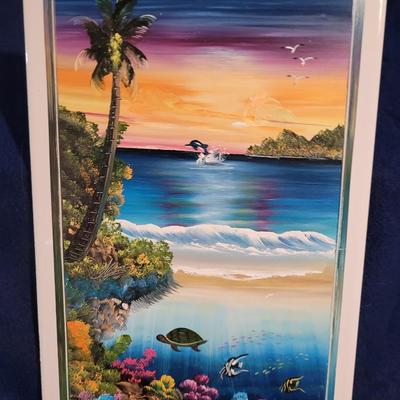 Ceramic Hand Painted Tile