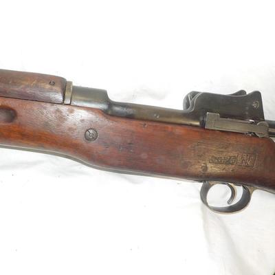 U.S. Model of 1917 Eddystone/ Bolt action 30-06 springfield. est. $400 to $900.