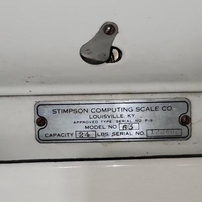 Antique Simpson Scale