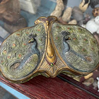 Peacock Trinket or Ring Box