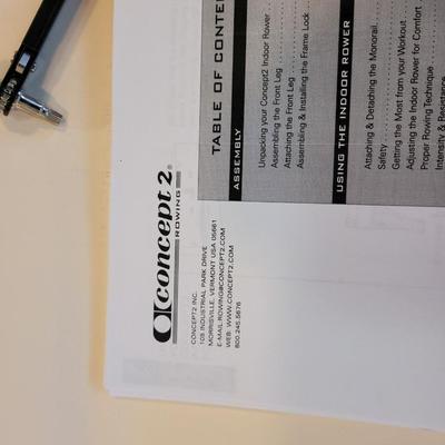 Concept 2 Model D rowing machine