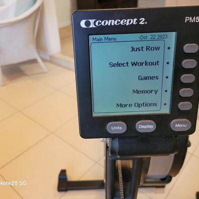 Concept 2 Model D rowing machine