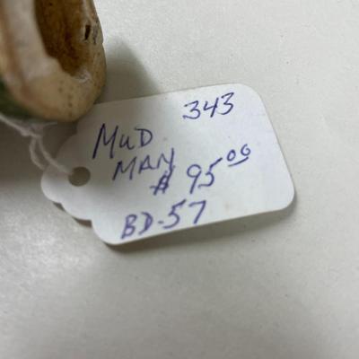 Vintage Mud Men Chinese Porcelain Figurines