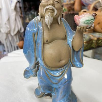 Large Mud Men Chinese Porcelain Figurine