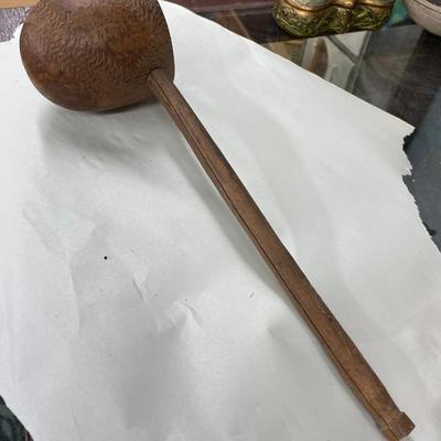 Folk Art Gourd Dipper