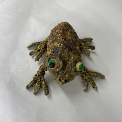 Folk Art Frog Gourd Art